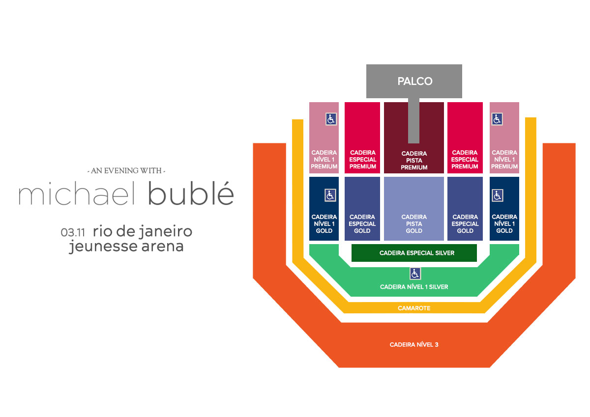 Michael Bublé 2022 - Jeunesse Arena