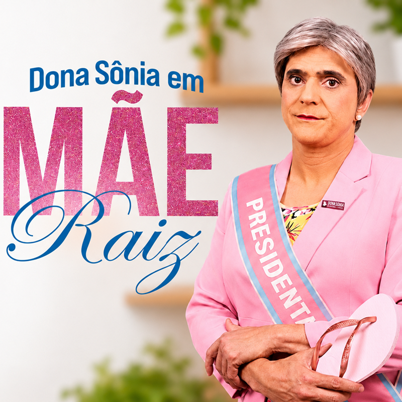 GLAUBER CUNHA EM BELO HORIZONTE/MG - DONA SONIA EM M&Atilde;E RAIZ
