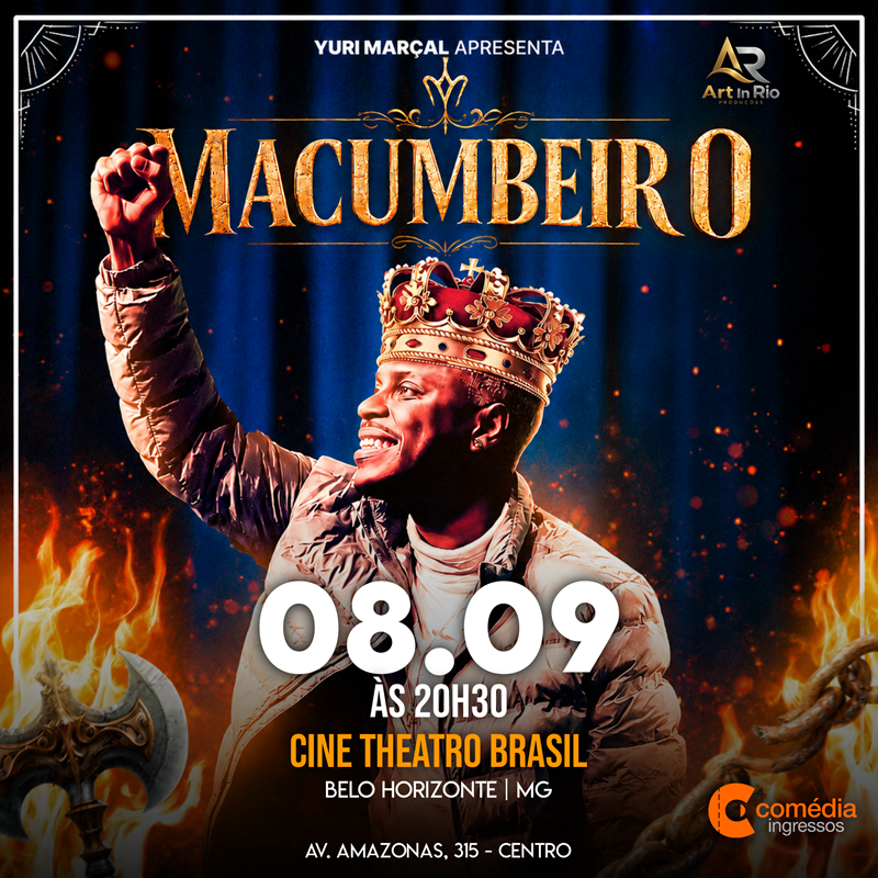 YURI MAR&Ccedil;AL EM &ldquo;MACUMBEIRO&rdquo;