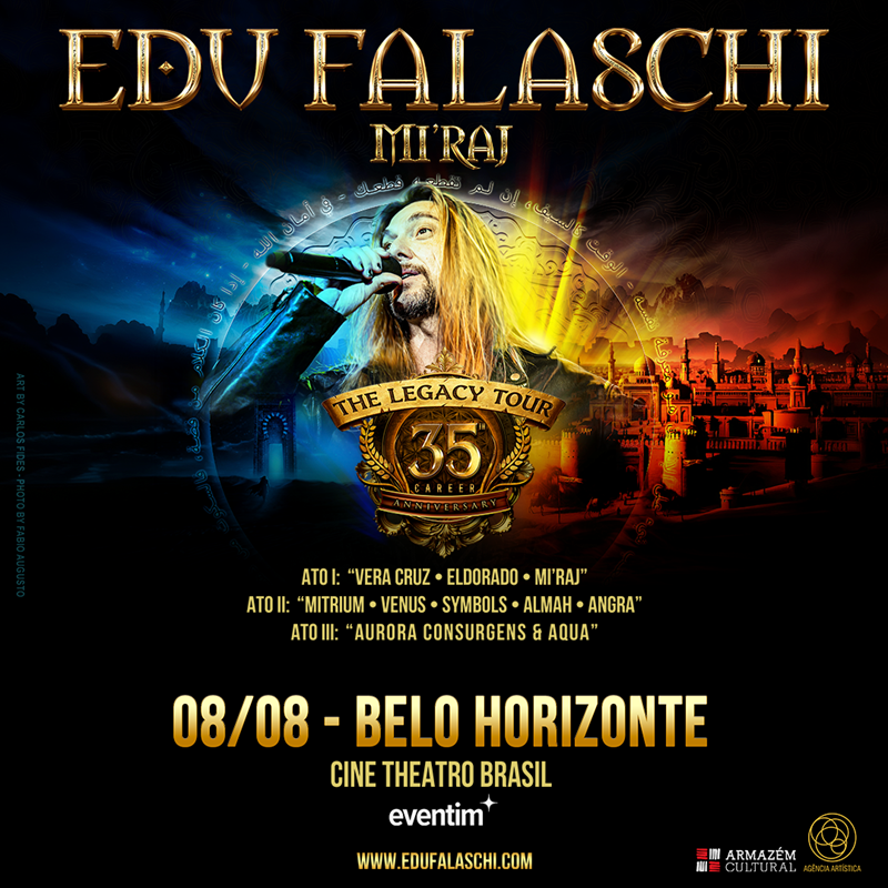 EDU FALASCHI &ndash; MI&rsquo;RAJ TOUR (35 ANOS DE CARREIRA)