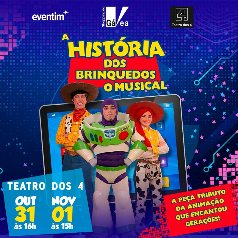 A HIST&Oacute;RIA DOS BRINQUEDOS O MUSICAL