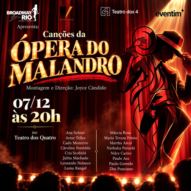 &Oacute;PERA DO MALANDRO