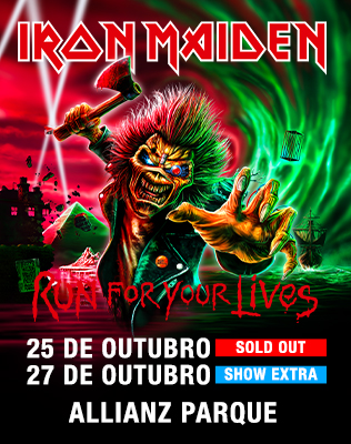 IRON MAIDEN - RUN FOR YOUR LIVES WORLD TOUR 2026